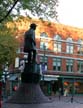 Gassy Jack Statue, Canada Stock Photographs