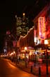 Granville Street At Night, Downtown Vancouver