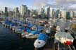 False Creek Boats, Canada Stock Photographs