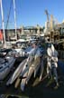 Granville Island Boat And Yacht Repairs And Maintenance, Canada Stock Photographs