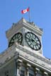 Downtown Tower Clock, Canada Stock Photographs