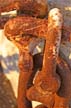 Rusted Chain, Canada Stock Photos