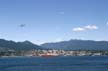 A Helicopter At The North Vancouver Sky, Canada Stock Photos