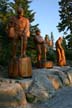 Chainsaw Art By Glen Greensides, Grouse Mountain