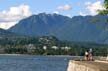 Jogging And Talking Along The Seawall, Stanley Park