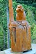 Wooden Sculptures Artist Glen Greensides, Grouse Mountain