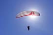 Parachuter, Canada Stock Photographs