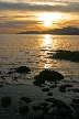 English Bay Sunset, Canada Stock Photos