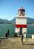 Brockton Point Lighthouse, Canada Stock Photographs