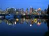 Downtown Vancouver At Night, Coal Harbour