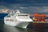 Vancouver Cruise Ship, Canada Stock Photographs